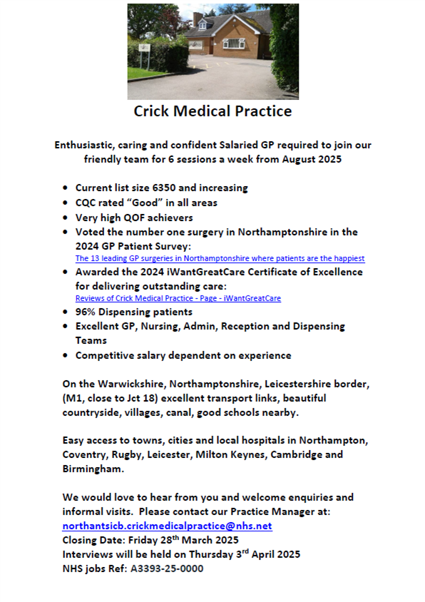 Salary GP Advert